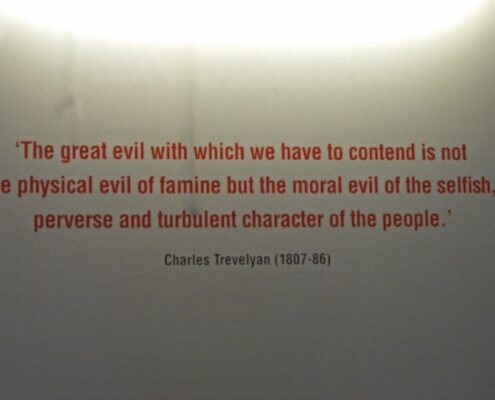 Spruch zum Thema Hungersnot von Charles Trevelayn