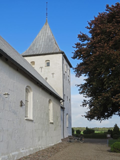 Weiße Kirche von Grarup