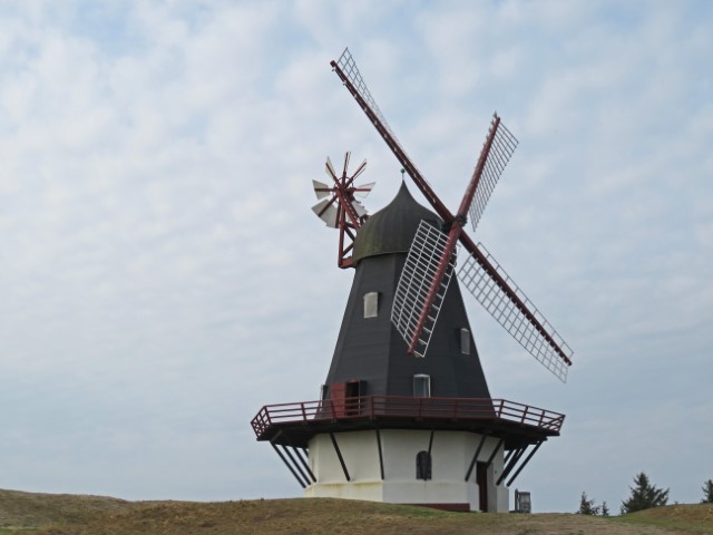 Windmühle mit 4 Flügeln auf Fanø