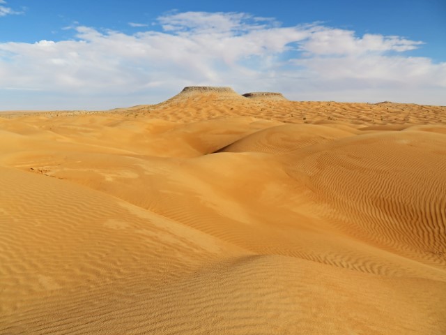 Tafelberg Tembain in der Sahara