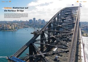 Artikel über die Sydney Harbour Bridge